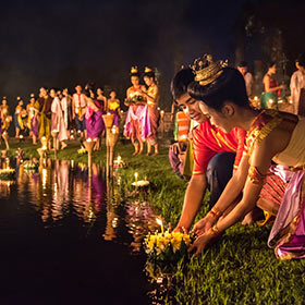 Fêtez Loy Krathong les 8 et 9 novembre