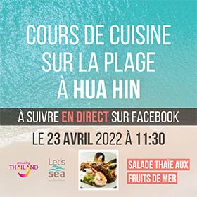 Cours de cuisine sur la plage de Hua Hin 