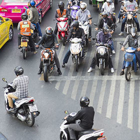 Conseils de sécurité routière en Thaïlande