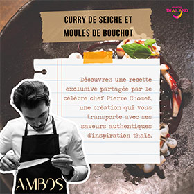 Chef Pierre CHOMET en visite à Bangkok