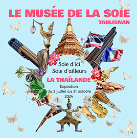 Exposition Soie d'ici, soie d'ailleurs, la Thaïlande