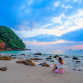 Ko Kradan, joyau de la mer d'Andaman
