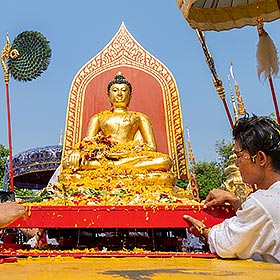 Songkran, la fête à vivre en famille